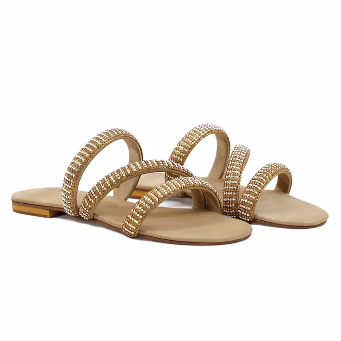 Walkeaze Earrings Women Formal Slippers 40843S