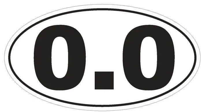 Winter Park Products Rings STD154 00 Marathon Oval Bumper Sticker