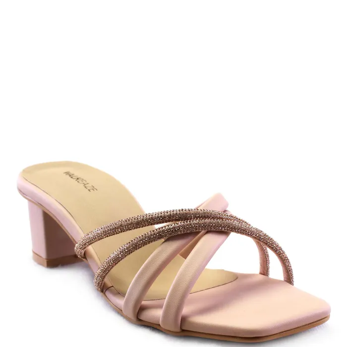 Women Formal Block Heel 74153S Walkeaze Necklaces