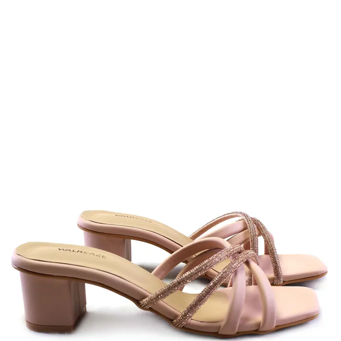 Women Formal Block Heel 74153S Walkeaze Necklaces