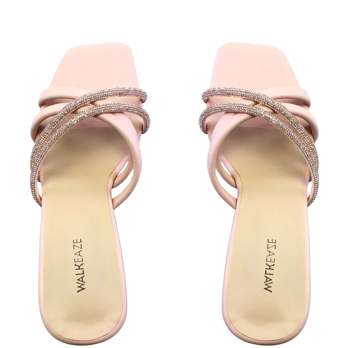 Women Formal Block Heel 74153S Walkeaze Necklaces