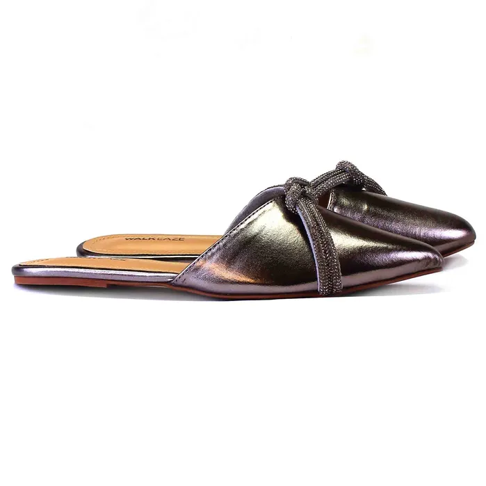 Women Formal Mules 39113S Walkeaze Earrings