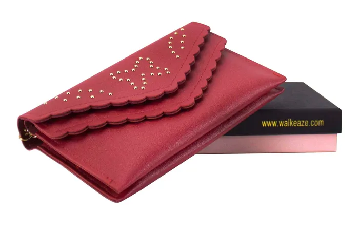 Women Stylish Wallet 3361W Walkeaze Earrings