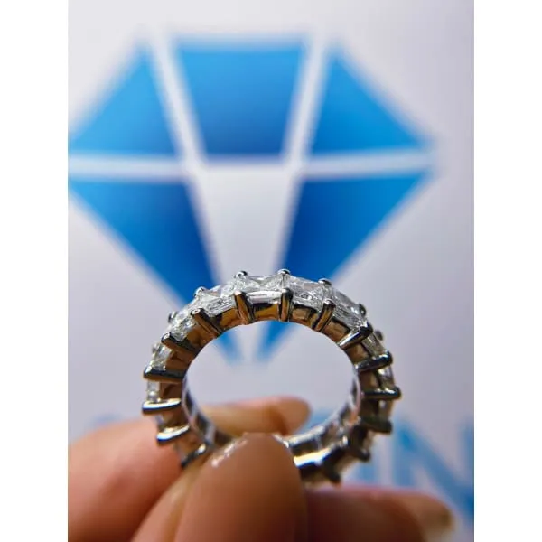 14kt White Gold DIA Certified Eternity Band with 600ct Natural Diamonds DS35000 Diamond Source NYC Rings 14kt White Gold DIA Certified Eternity Band with 600ct Natural Diamonds DS35000 Diamond Source NYC Rings