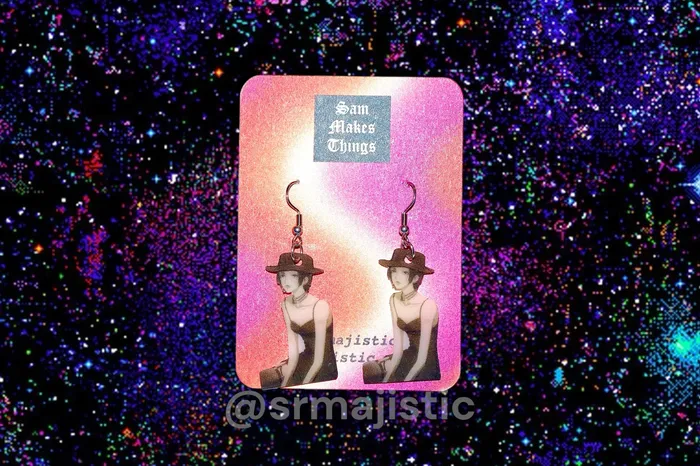 Anime Themed Handmade Earrings Sam Makes Things Earrings