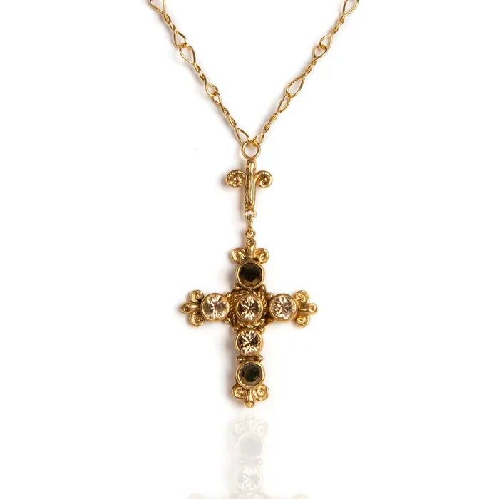 Audrey Necklace Mocha Mix Virgins Saints Angels Necklaces