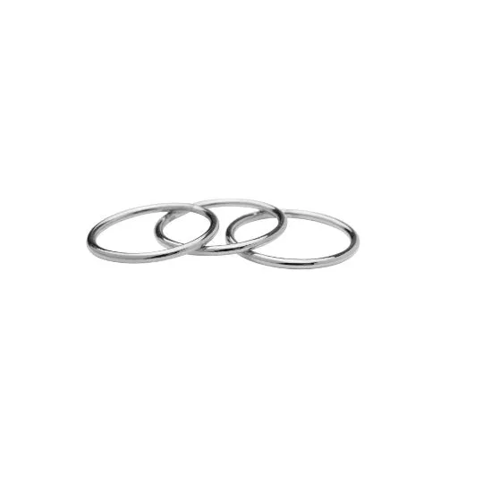 Bold Stackable Ring Set of 3 TheRoseGypsy Rings