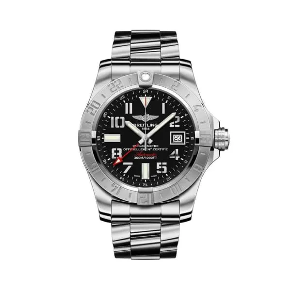Bracelets Breitling Avenger II 43mm Watch Ref A3239011BC34 Black Arabic Dial Stainless Steel Bracelet Breitling Bracelets Breitling Avenger II 43mm Watch Ref A3239011BC34 Black Arabic Dial Stainless Steel Bracelet Breitling