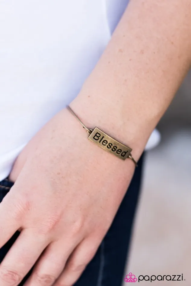 Bracelets Paparazzi Bracelet Blessed Brass Paparazzi Jewelry