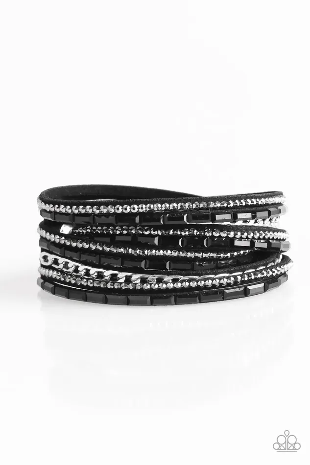 Bracelets Paparazzi Bracelet Cheaters Never Prosper Black Paparazzi Jewelry