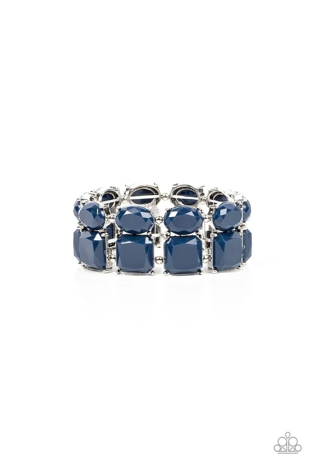 Bracelets Paparazzi Bracelet Dont Forget Your Toga Blue Paparazzi Jewelry