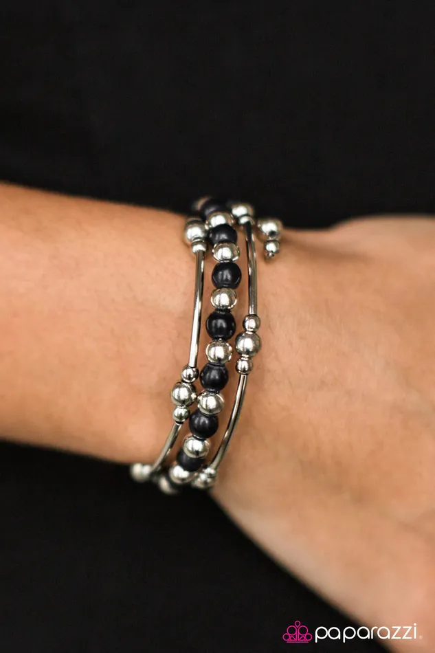 Bracelets Paparazzi Bracelet Groundbreaking Black Paparazzi Jewelry