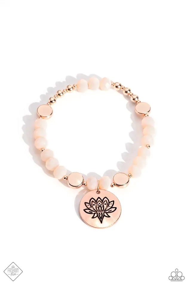 Bracelets Paparazzi Bracelet Leisurely Lotus Rose Gold Paparazzi Jewelry Bracelets Paparazzi Bracelet Leisurely Lotus Rose Gold Paparazzi Jewelry