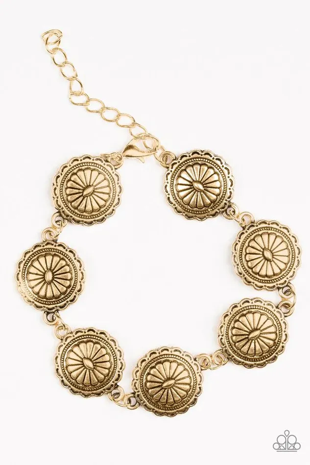 Bracelets Paparazzi Bracelet Prairie Posh Gold Paparazzi Jewelry