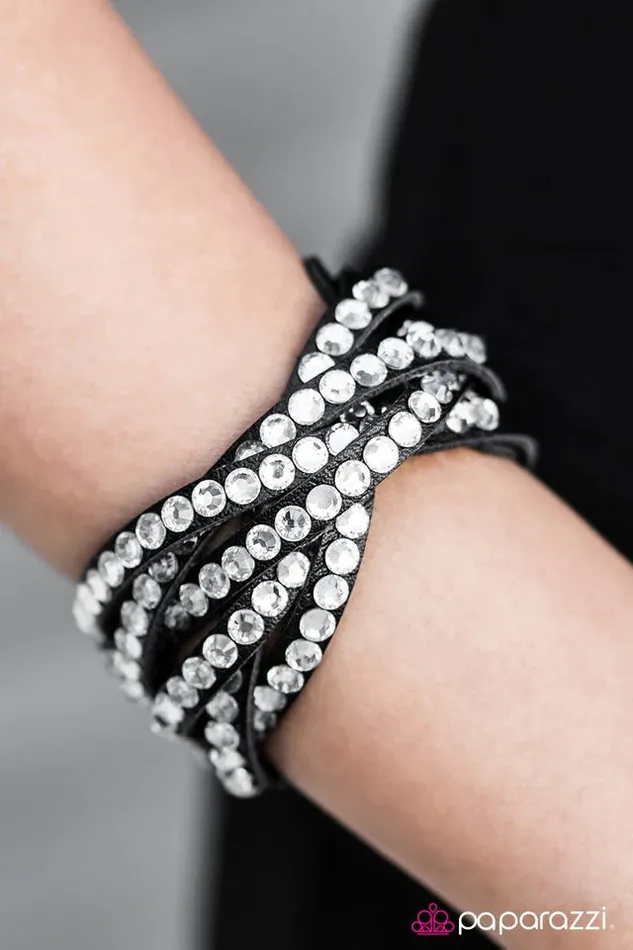 Bracelets Paparazzi Bracelet Rocket Power Black Paparazzi Jewelry