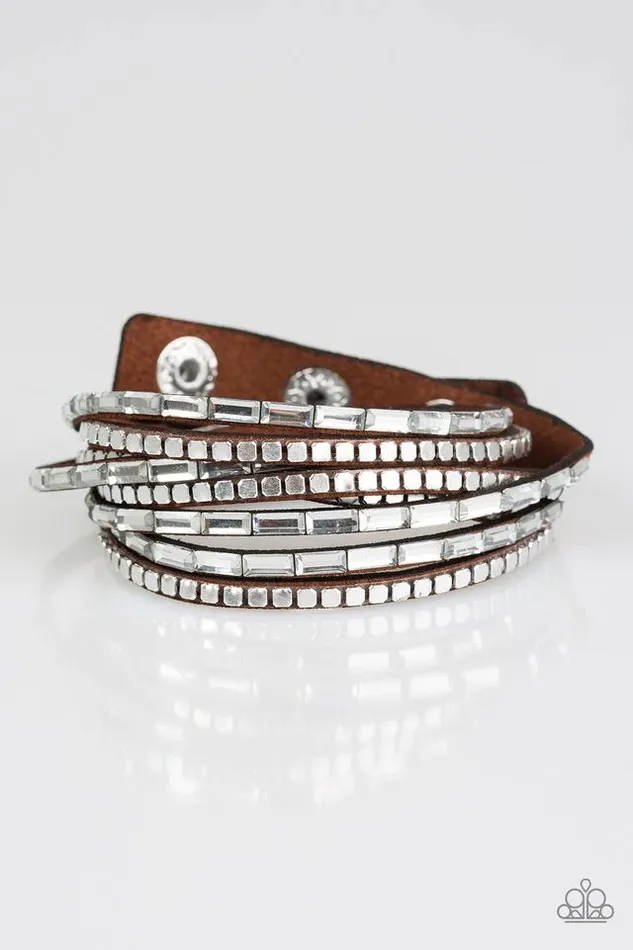 Bracelets Paparazzi Bracelet This Time With Attitude Brown Paparazzi Jewelry