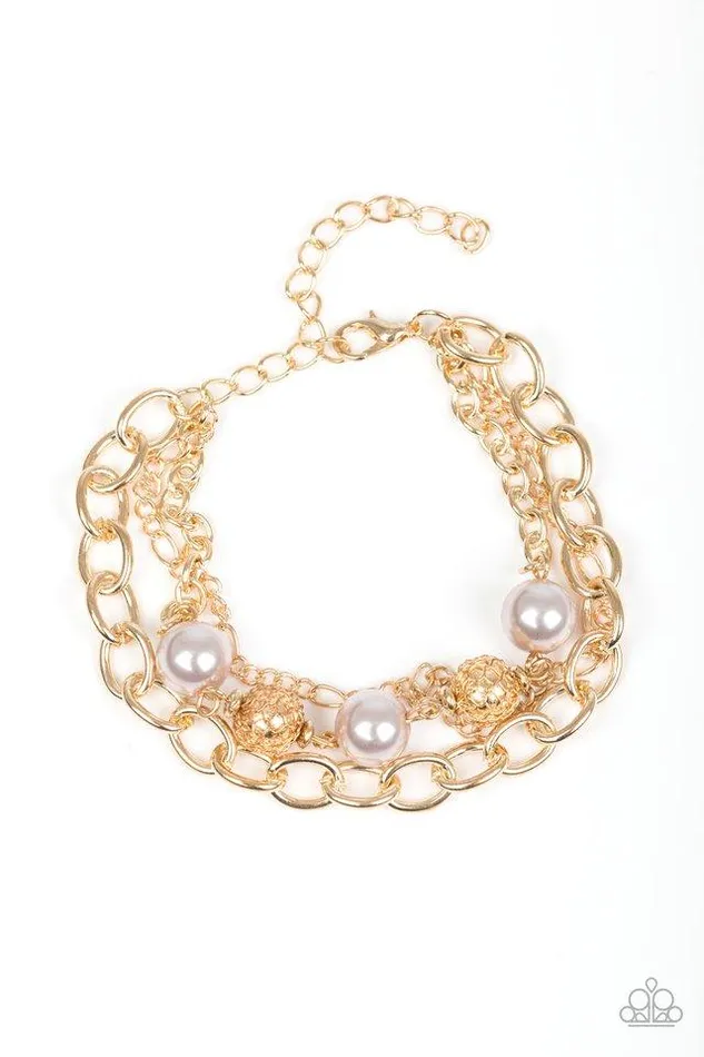 Bracelets Paparazzi Bracelet Vintage Variety Gold Paparazzi Jewelry