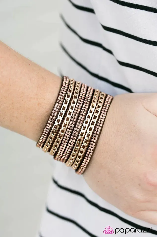 Bracelets Paparazzi Jewelry Paparazzi Bracelet A Big Deal Brown
