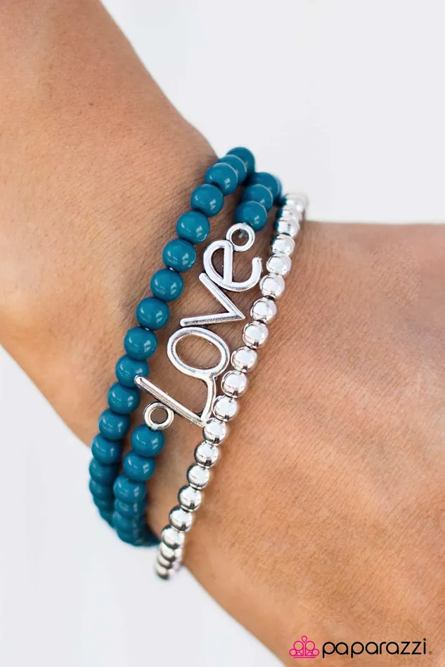 Bracelets Paparazzi Jewelry Paparazzi Bracelet All Is Fair Blue