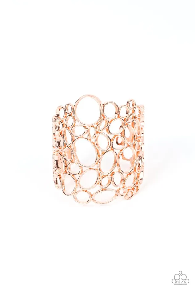 Bracelets Paparazzi Jewelry Paparazzi Bracelet All Turned Around Copper Bracelets Paparazzi Jewelry Paparazzi Bracelet All Turned Around Copper