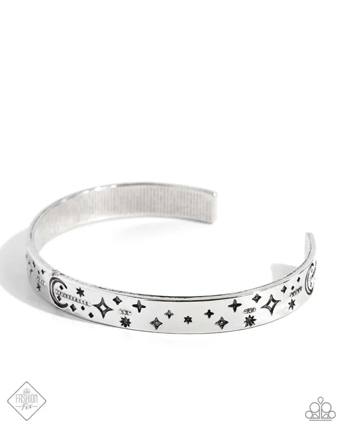 Bracelets Paparazzi Jewelry Paparazzi Bracelet Celestial Captain Silver Bracelets Paparazzi Jewelry Paparazzi Bracelet Celestial Captain Silver