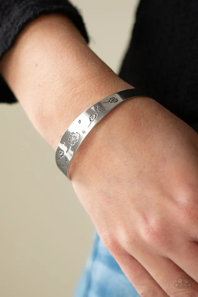 Bracelets Paparazzi Jewelry Paparazzi Bracelet Dandelion Dreamland Silver
