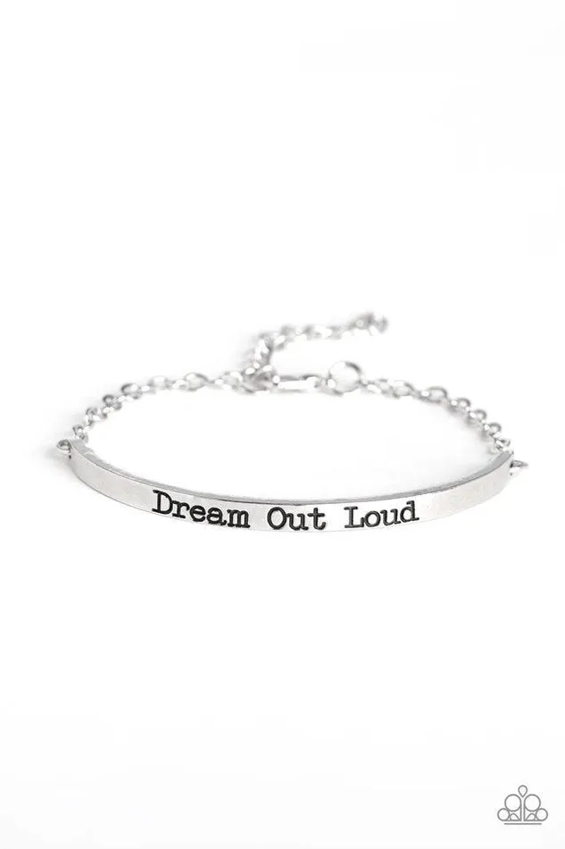 Bracelets Paparazzi Jewelry Paparazzi Bracelet Dream Out Loud Silver