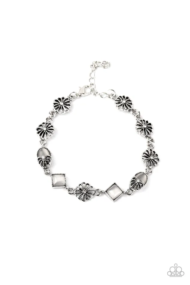 Bracelets Paparazzi Jewelry Paparazzi Bracelet Eden Etiquette White