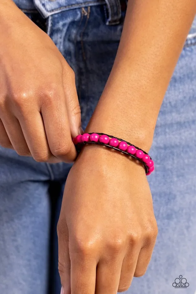 Bracelets Paparazzi Jewelry Paparazzi Bracelet Epic Explorer Pink
