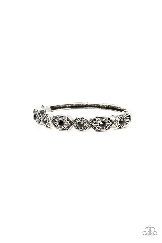 Bracelets Paparazzi Jewelry Paparazzi Bracelet EyeOpening Opulence Black Bracelets Paparazzi Jewelry Paparazzi Bracelet EyeOpening Opulence Black