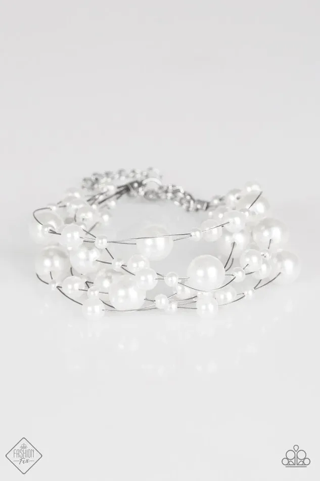 Bracelets Paparazzi Jewelry Paparazzi Bracelet Fabulous Fashion White