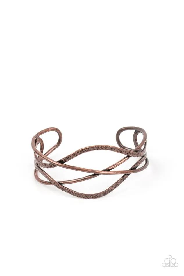 Bracelets Paparazzi Jewelry Paparazzi Bracelet Fierce Fusion Copper Bracelets Paparazzi Jewelry Paparazzi Bracelet Fierce Fusion Copper