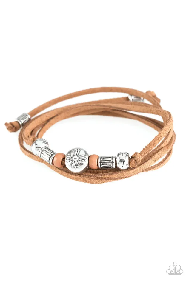 Bracelets Paparazzi Jewelry Paparazzi Bracelet Find Your Way Brown