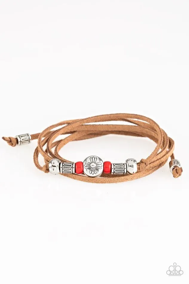 Bracelets Paparazzi Jewelry Paparazzi Bracelet Find Your Way Red