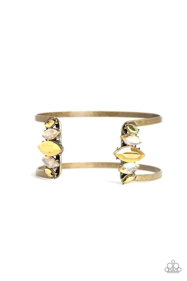 Bracelets Paparazzi Jewelry Paparazzi Bracelet Glam Power Brass