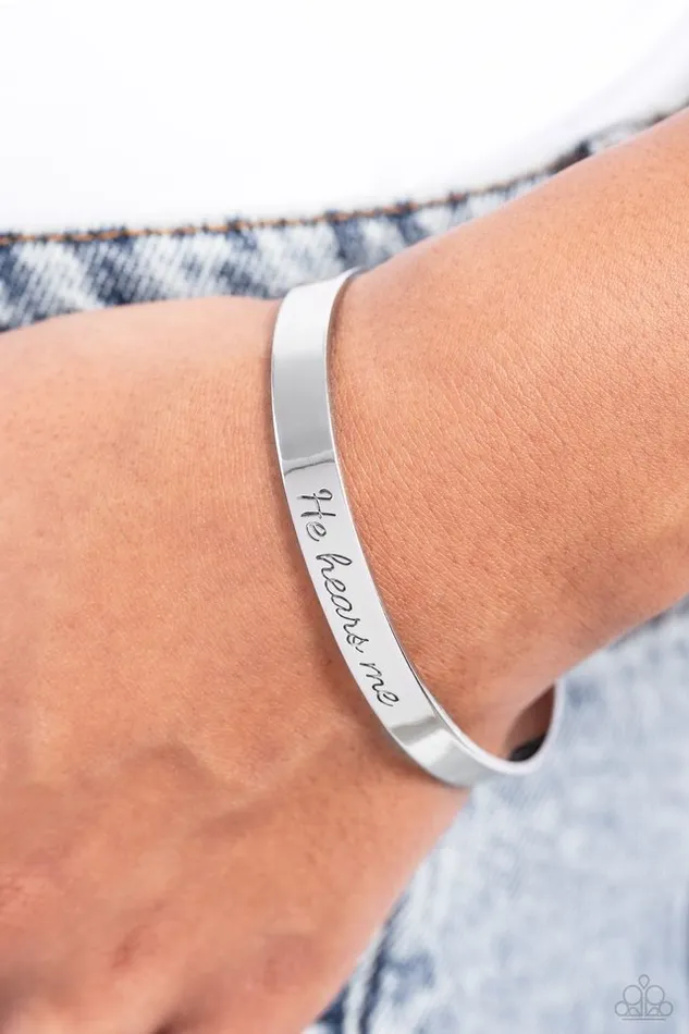 Bracelets Paparazzi Jewelry Paparazzi Bracelet He Hears Silver