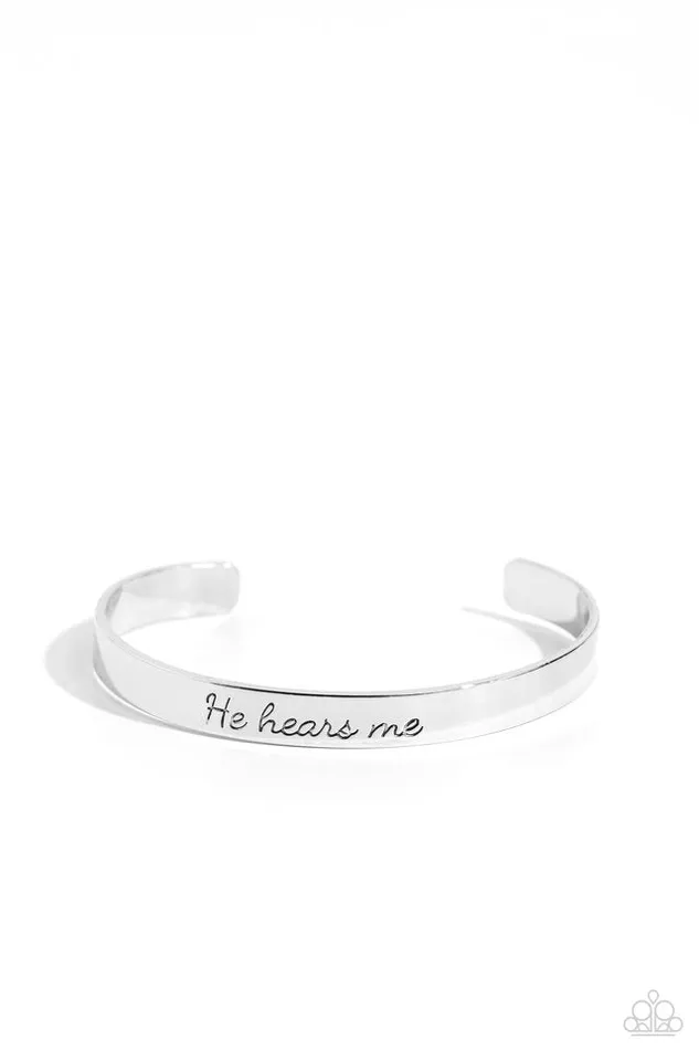 Bracelets Paparazzi Jewelry Paparazzi Bracelet He Hears Silver Bracelets Paparazzi Jewelry Paparazzi Bracelet He Hears Silver
