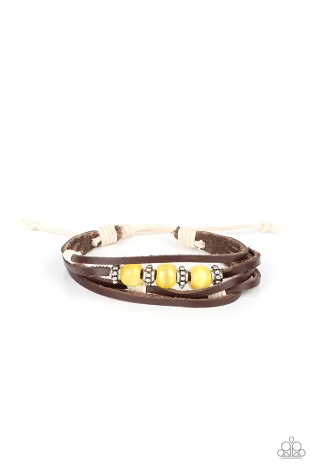 Bracelets Paparazzi Jewelry Paparazzi Bracelet Homespun Radiance Yellow Bracelets Paparazzi Jewelry Paparazzi Bracelet Homespun Radiance Yellow