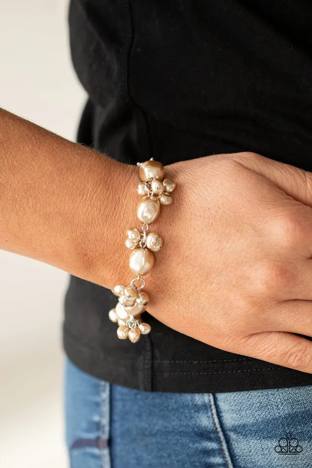 Bracelets Paparazzi Jewelry Paparazzi Bracelet Imperfectly Perfect Brown