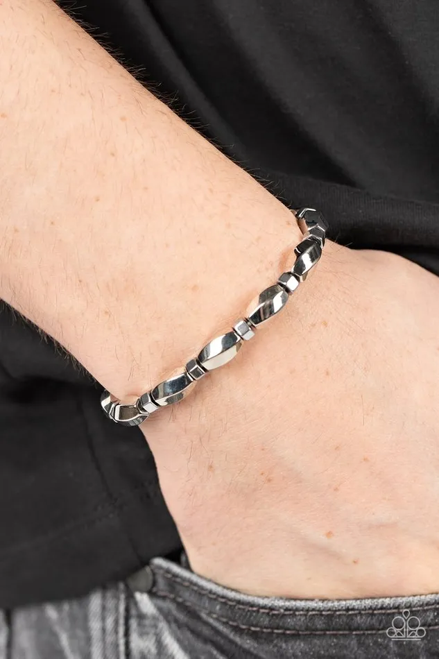 Bracelets Paparazzi Jewelry Paparazzi Bracelet Magnetic Mantra Silver