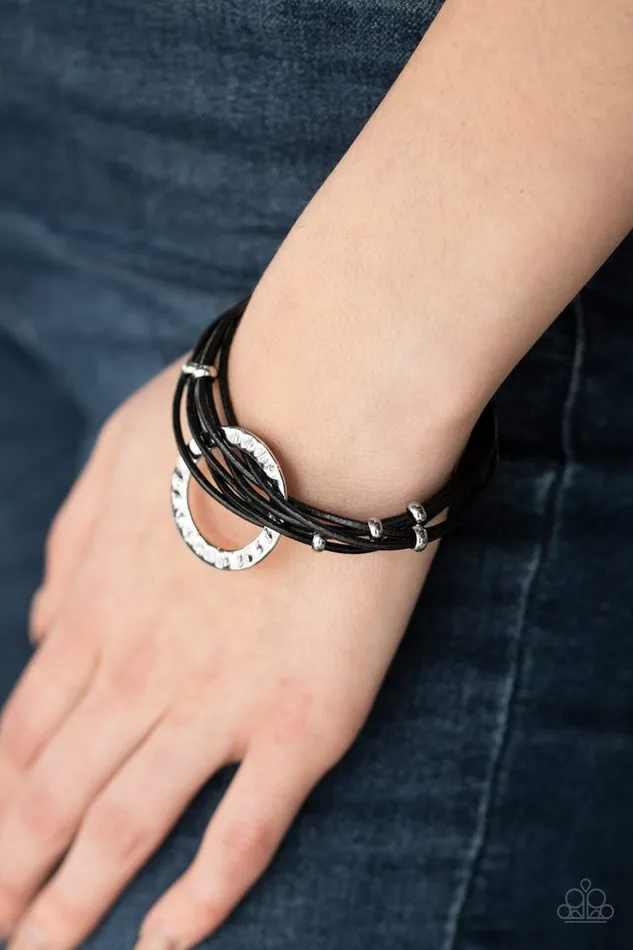 Bracelets Paparazzi Jewelry Paparazzi Bracelet Magnetic Muse Black