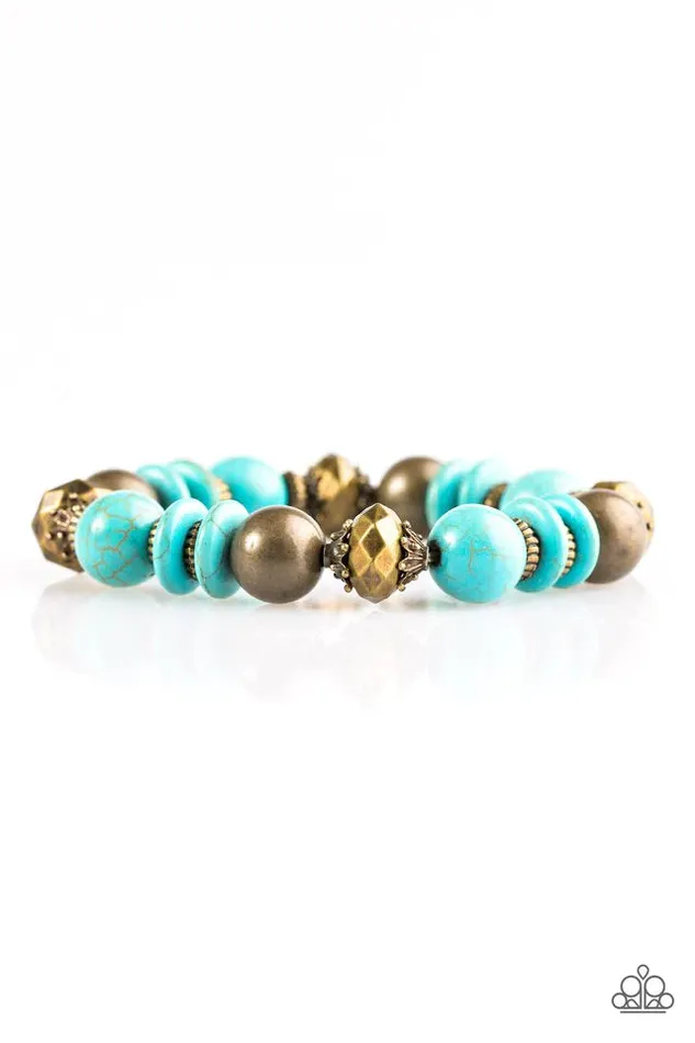 Bracelets Paparazzi Jewelry Paparazzi Bracelet Mesa Maverick Brass