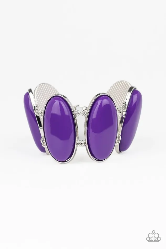 Bracelets Paparazzi Jewelry Paparazzi Bracelet Power Pop Purple