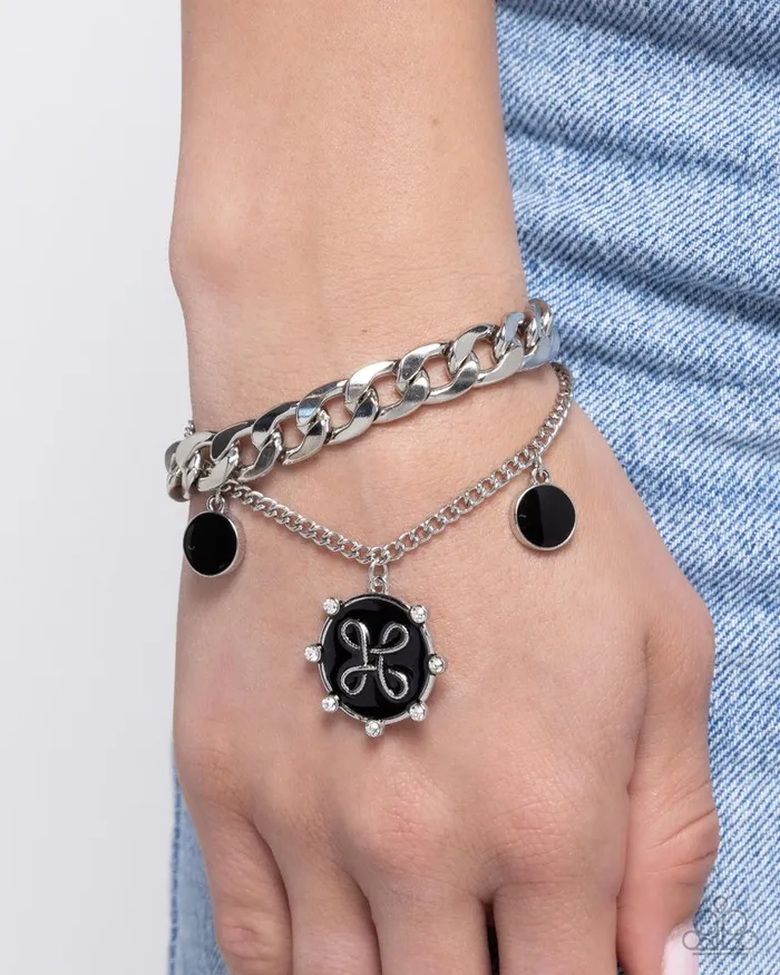 Bracelets Paparazzi Jewelry Paparazzi Bracelet Preppy Present Black