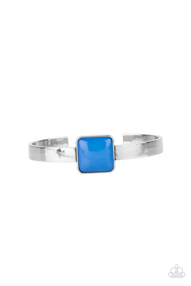 Bracelets Paparazzi Jewelry Paparazzi Bracelet Prismatically Poppin Blue
