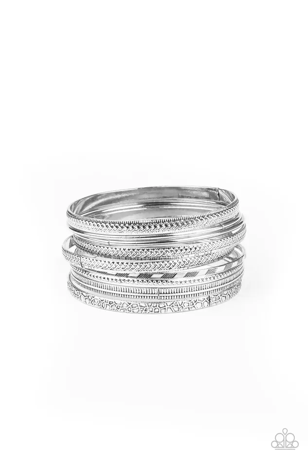 Bracelets Paparazzi Jewelry Paparazzi Bracelet Relics On Repeat Silver