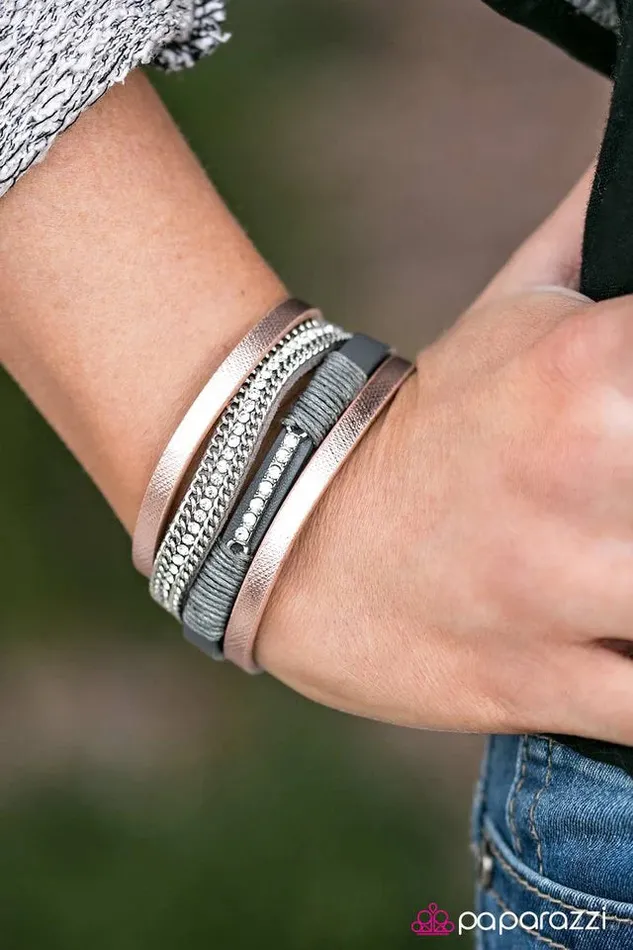 Bracelets Paparazzi Jewelry Paparazzi Bracelet Rise To The Challenge Multi