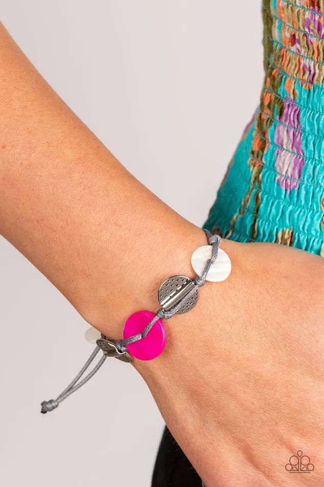 Bracelets Paparazzi Jewelry Paparazzi Bracelet Shore Up Pink