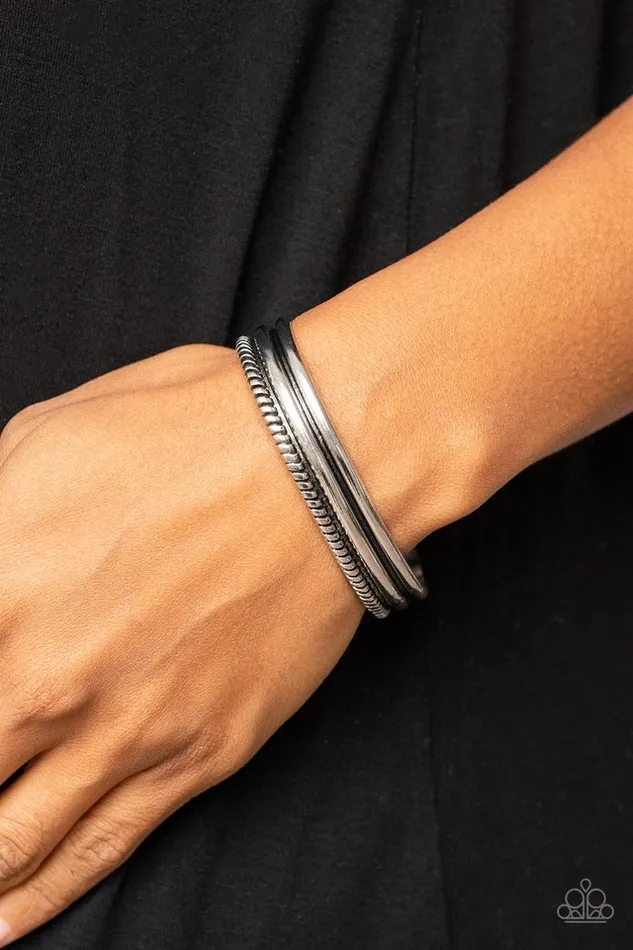 Bracelets Paparazzi Jewelry Paparazzi Bracelet Southern Spurs Silver