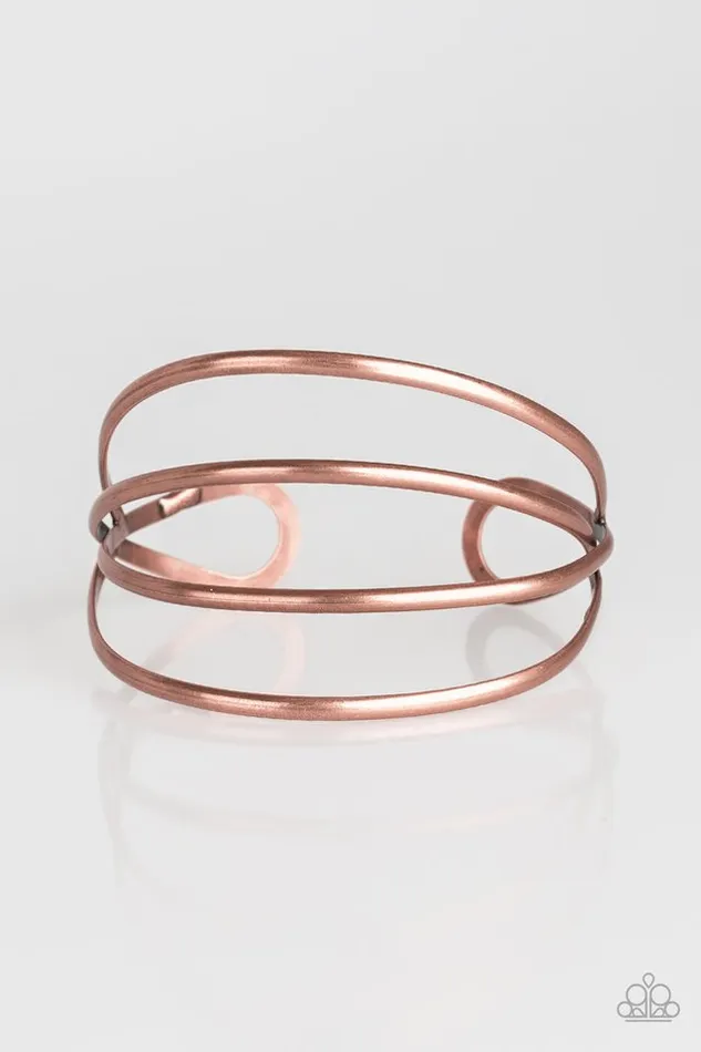 Bracelets Paparazzi Jewelry Paparazzi Bracelet Take A CATWALK Copper Bracelets Paparazzi Jewelry Paparazzi Bracelet Take A CATWALK Copper